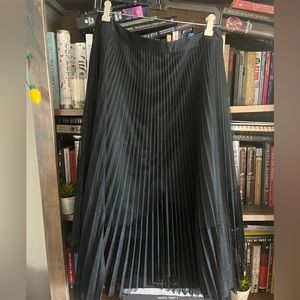 All Saints Pleated Tulle Skirt